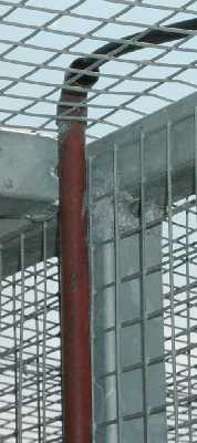 Canalisation PVC gainée de cuivre.